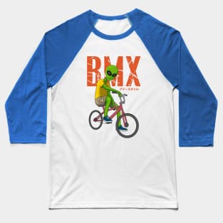 Bmx alien freestyle Baseball T-Shirt